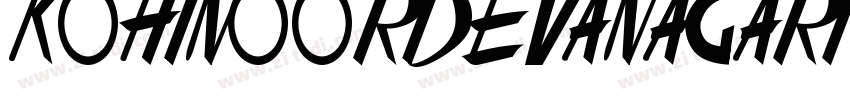 kohinoordevanagari m字体转换